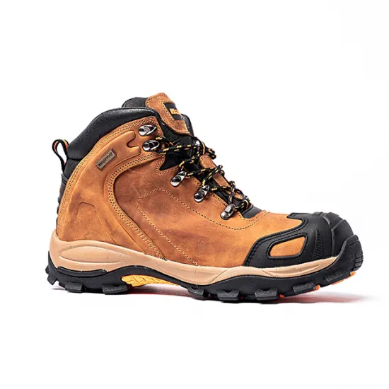 Steel Toe and Steel Plate Work Boots for Mens