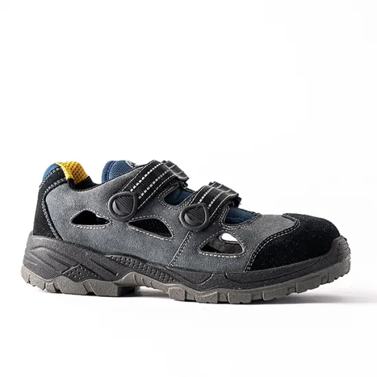 Summer Lightweight Breathable Deodorant Safety Shoes Anti-Slip Work Shoes for Security Guard