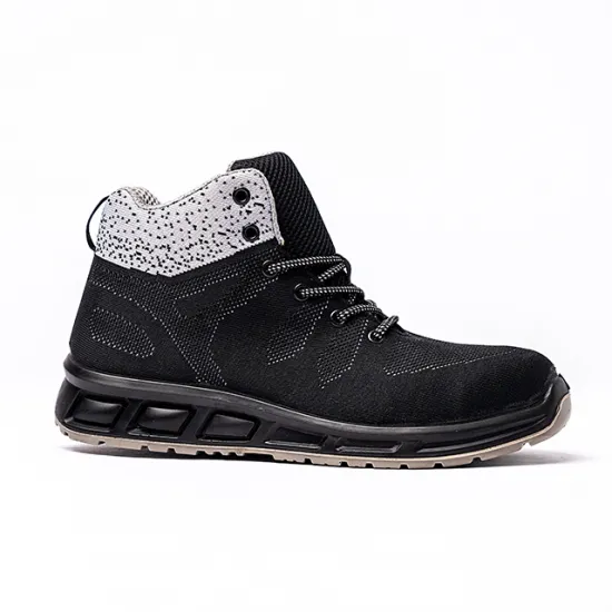 High Quality Sport Model Fashion Style Safety Shoes in Black