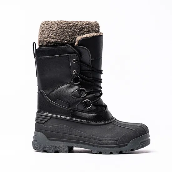 2022 OEM New Fashion Style Women Boots Non-slip with Thick Fur Waterproof Winter Snow Boots