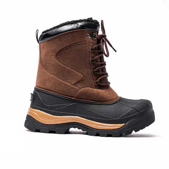 Winter Snow Boots with Down Filling Anti-Slippery Keep Warm Snow Boots