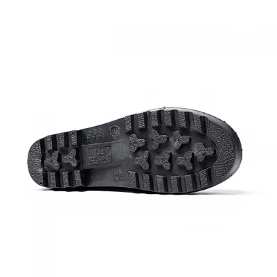 Cheap High Quality Safety PVC Black Rain Boots Outdoor Boots Waterproof Rubber Boots for Men